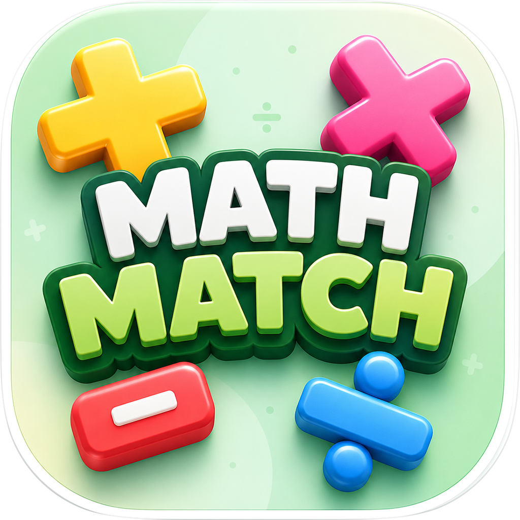 Math Match Game Logosu